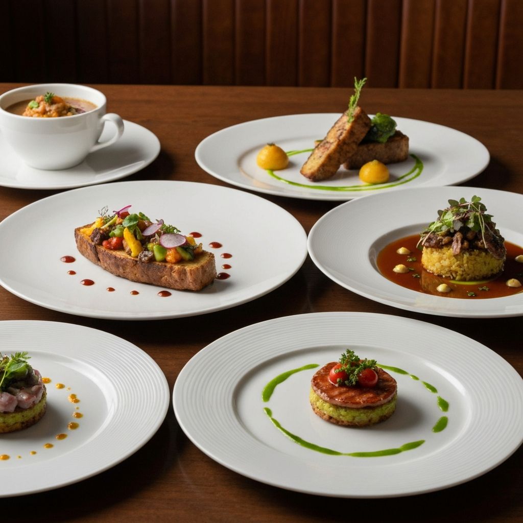 Colección de menú balanceado